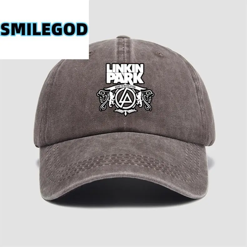 Linkin Park Grey Cap for Men Women — feature 4