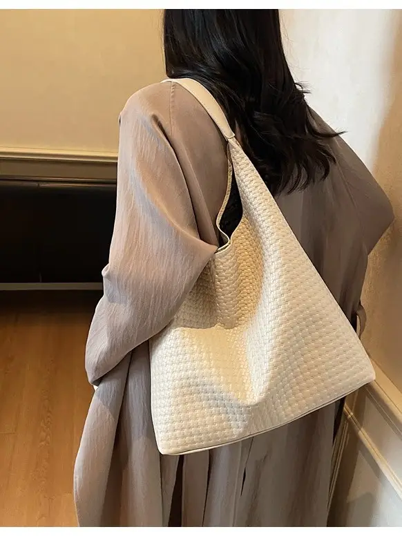 Black Mesh Crossbody Bag for Women Large Capacity