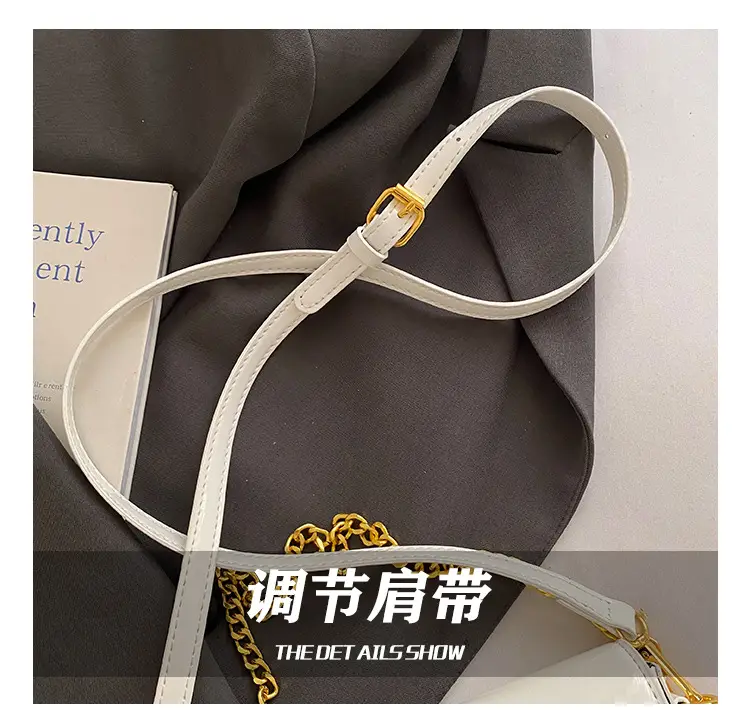 Black Glossy Chain Crossbody Bag for Women 2025 — feature 14