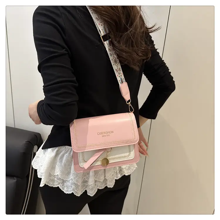 2025 Autumn New Wide Shoulder Strap Multi-Compartment Bag — feature 15