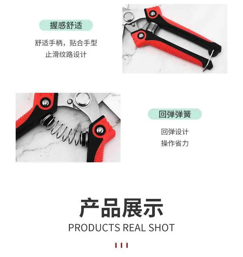 Japanese Imported Stainless Steel Gardening Scissors Pruning Shears for Cutting Branches Special Scissors Pruning Scissors Floral Scissors Free Shipping — feature 6