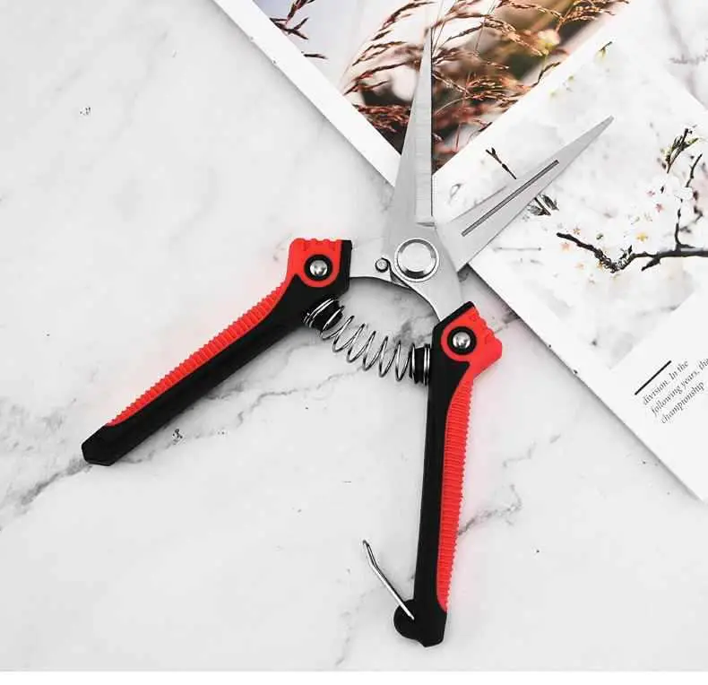 Japanese Imported Stainless Steel Gardening Scissors Pruning Shears for Cutting Branches Special Scissors Pruning Scissors Floral Scissors Free Shipping — feature 9