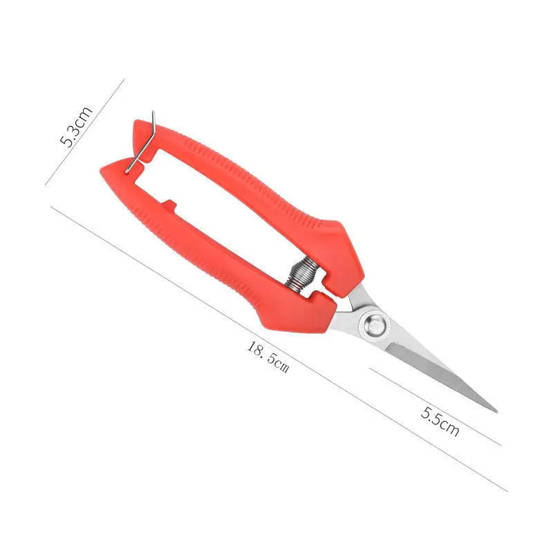 Japanese Imported Stainless Steel Gardening Scissors Pruning Shears for Cutting Branches Special Scissors Pruning Scissors Floral Scissors Free Shipping