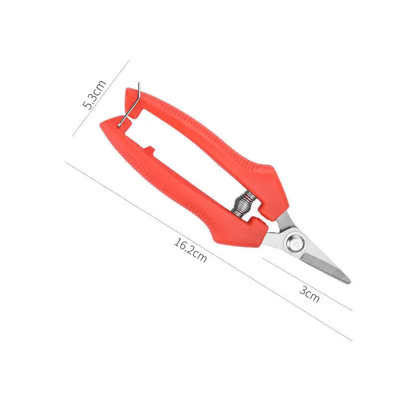 Japanese Imported Stainless Steel Gardening Scissors Pruning Shears for Cutting Branches Special Scissors Pruning Scissors Floral Scissors Free Shipping