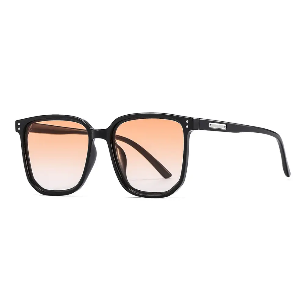 Square Frame Sunglasses for Women with Gradient Lens