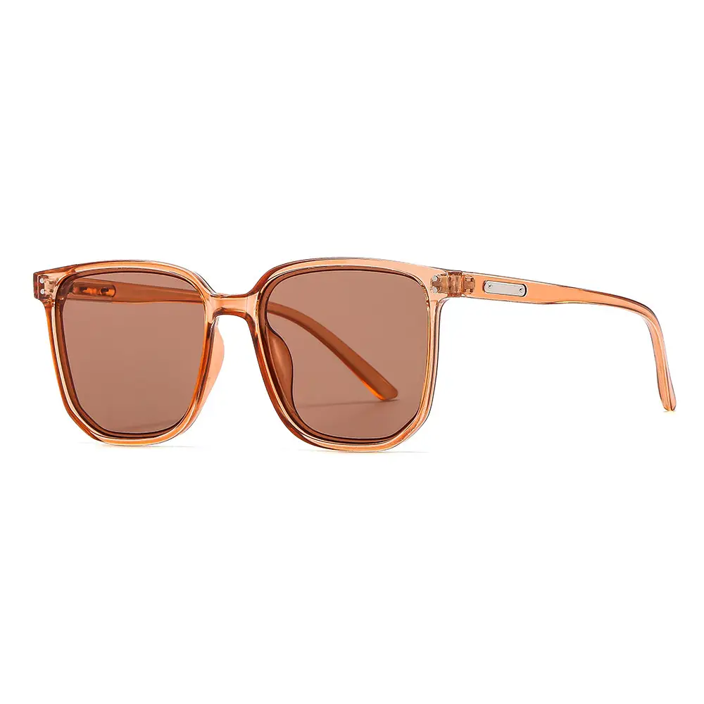 Square Frame Sunglasses for Women with Gradient Lens