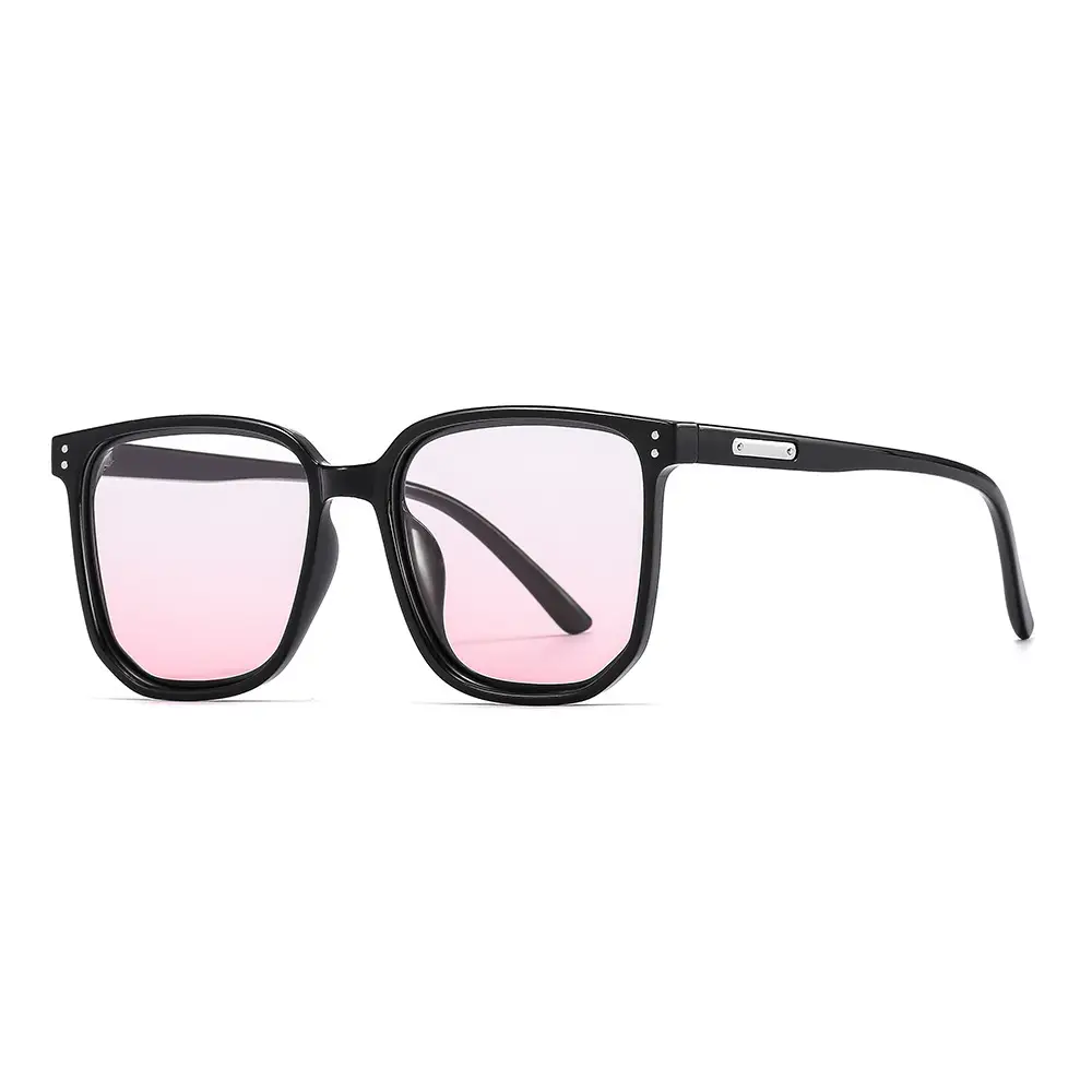 Square Frame Sunglasses for Women with Gradient Lens