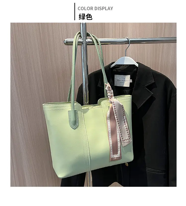Women Large Capacity Cross-Border Tote Bag Beige — feature 13