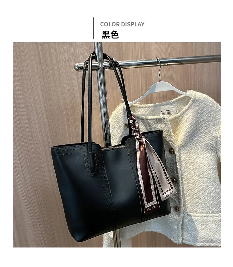 Women Large Capacity Cross-Border Tote Bag Beige — feature 16