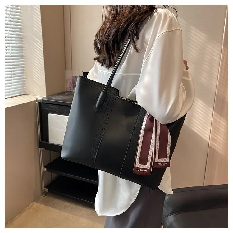 Women Large Capacity Cross-Border Tote Bag Beige — feature 25