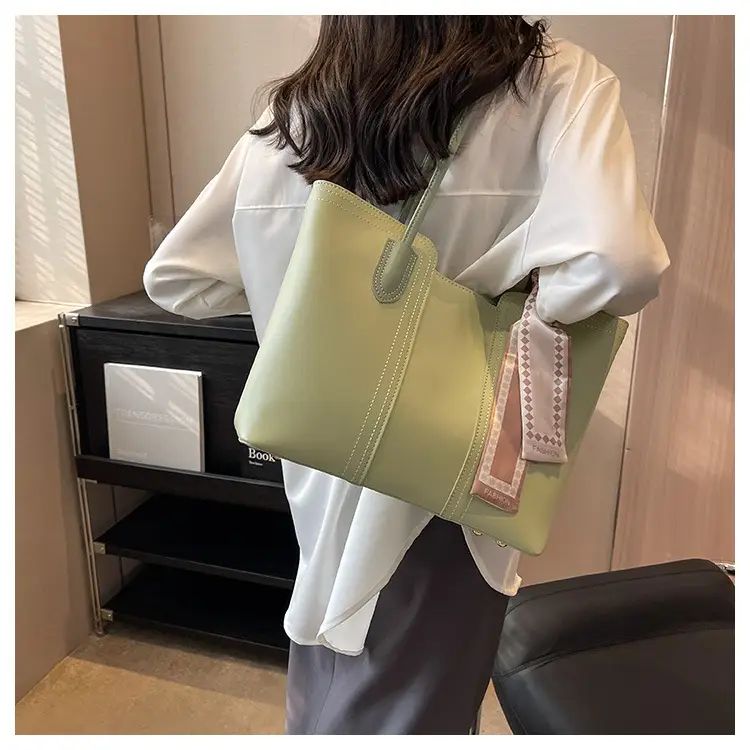 Women Large Capacity Cross-Border Tote Bag Beige — feature 26