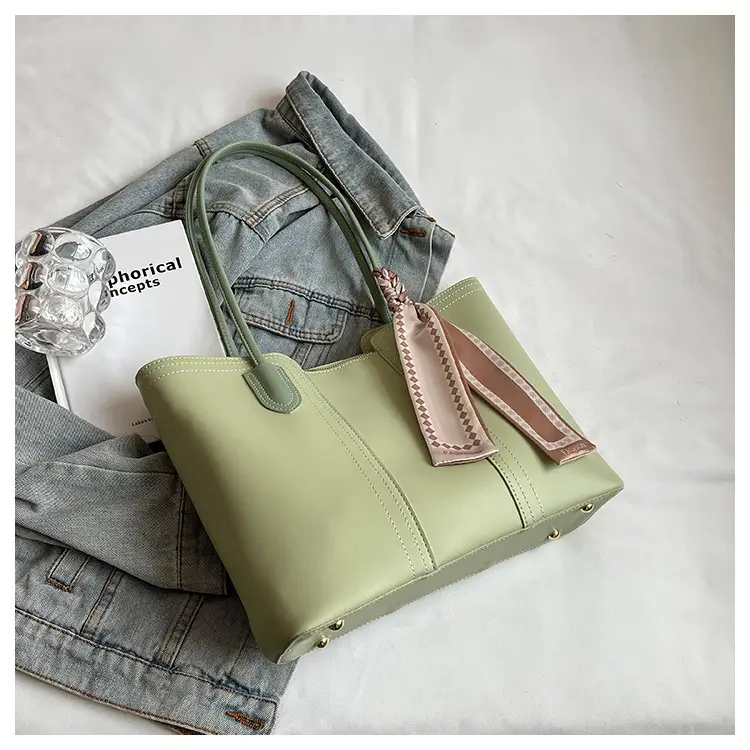 Women Large Capacity Cross-Border Tote Bag Beige — feature 36