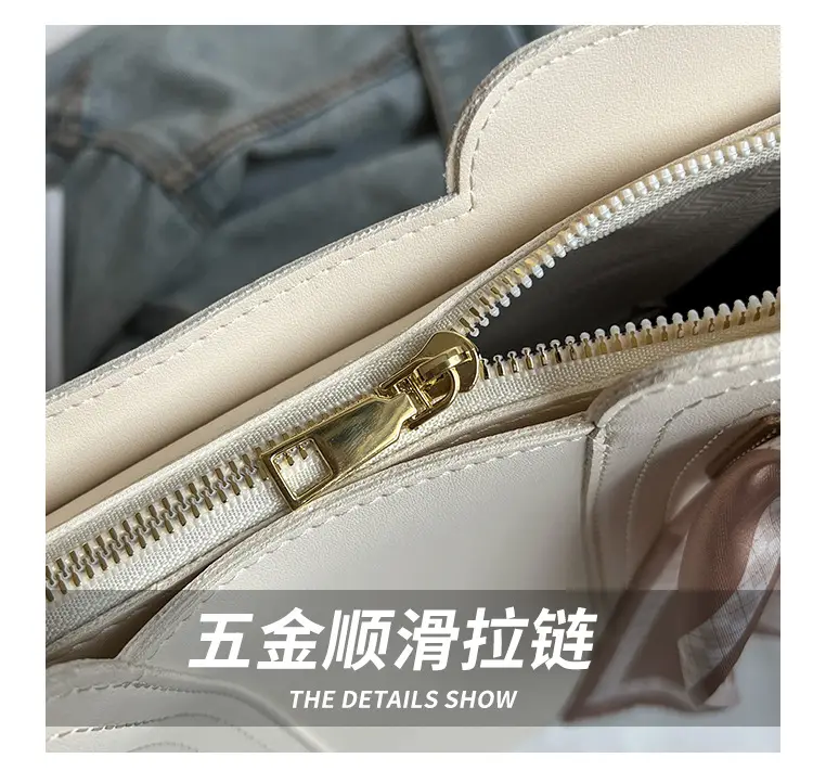 Women Large Capacity Cross-Border Tote Bag Beige — feature 5