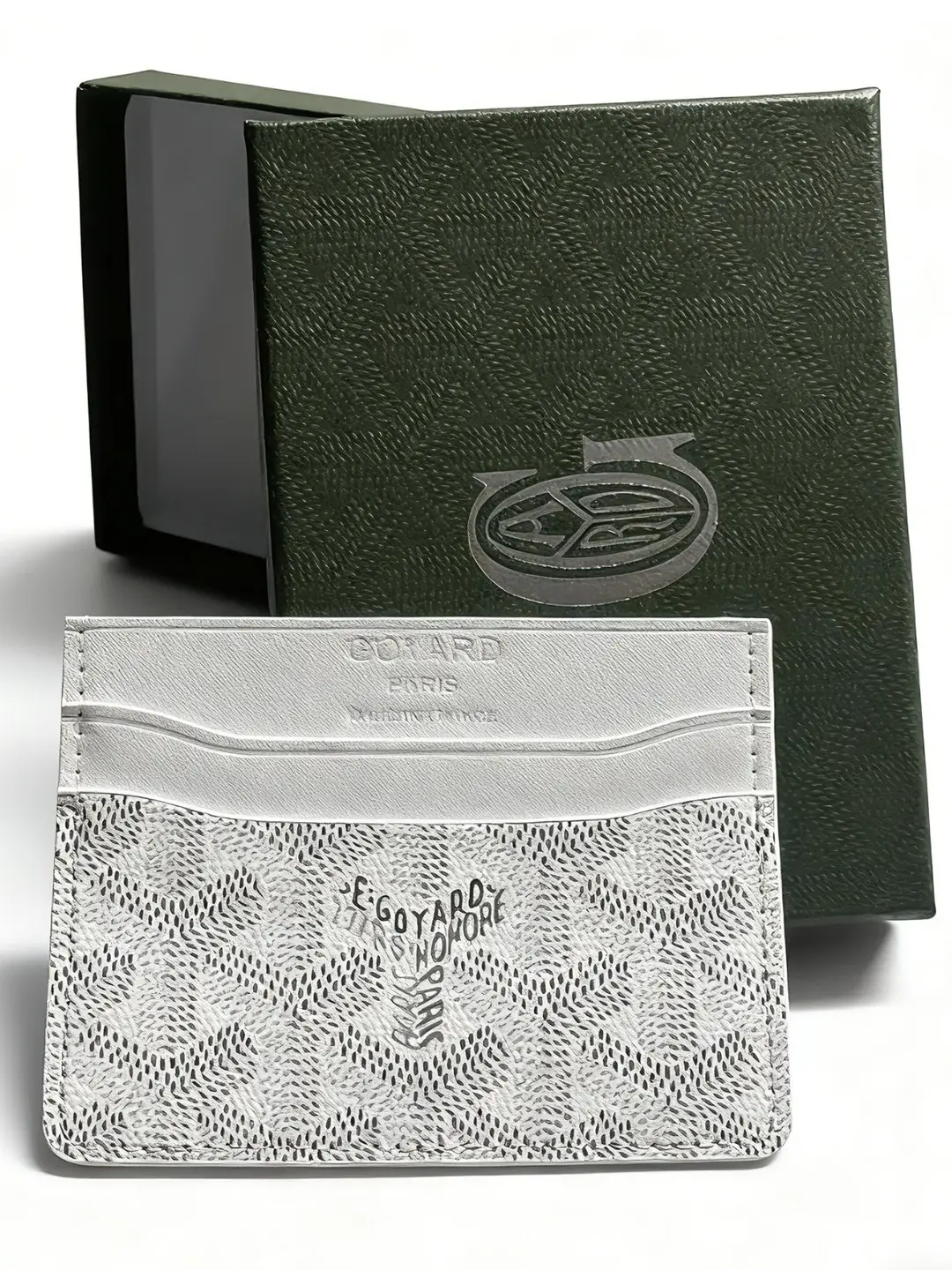 Goya Goyard Small Card Holder Ultra-Thin Classic Dog Tooth Letter Print Card Holder Women's Storage Card Holder Wallet