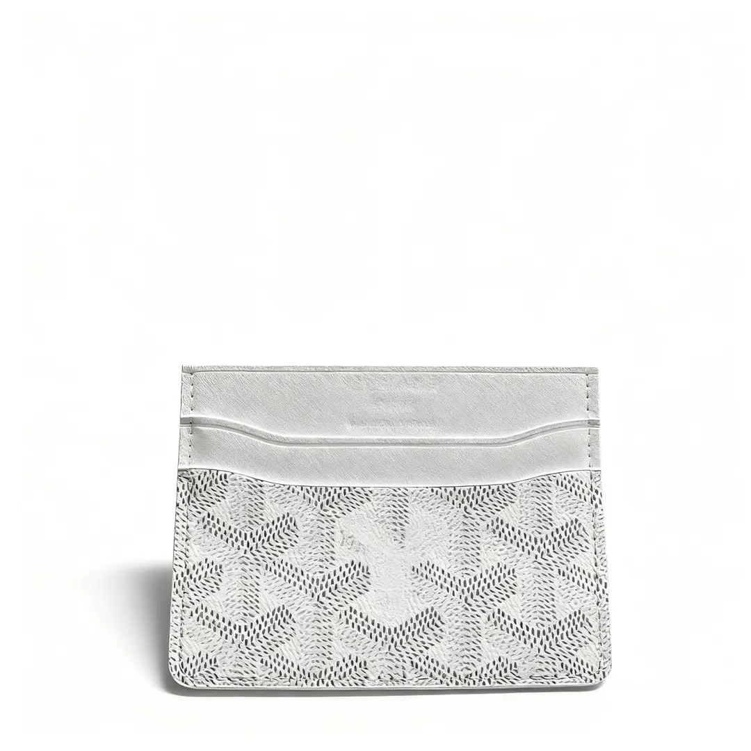 Goya Goyard Small Card Holder Ultra-Thin Classic Dog Tooth Letter Print Card Holder Women's Storage Card Holder Wallet