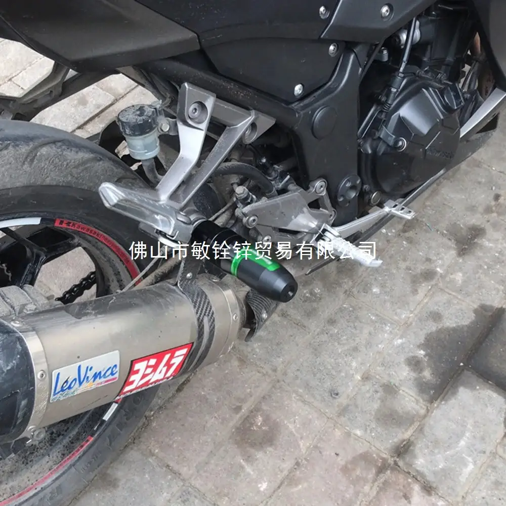 Kawasaki Z900R Motorcycle Anti-Collision Stick Black — feature 1