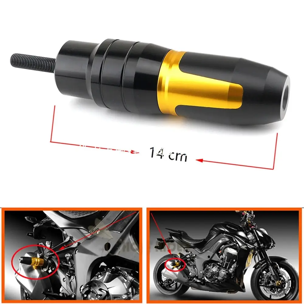 Kawasaki Z900R Motorcycle Anti-Collision Stick Black — feature 6