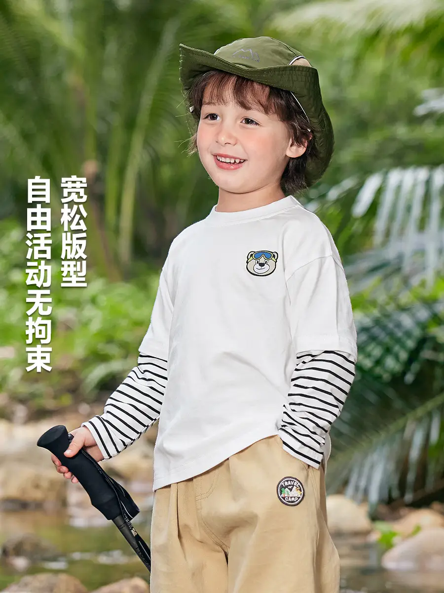 Boys Long Sleeve T-Shirt & Pants Set Grey Autumn - Image 7