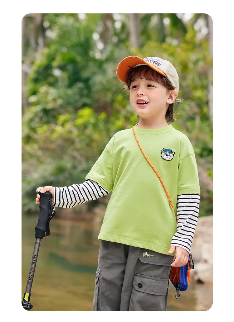 Boys Long Sleeve T-Shirt & Pants Set Grey Autumn — feature 23