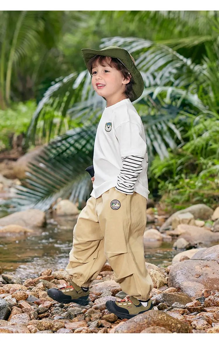 Boys Long Sleeve T-Shirt & Pants Set Grey Autumn — feature 34