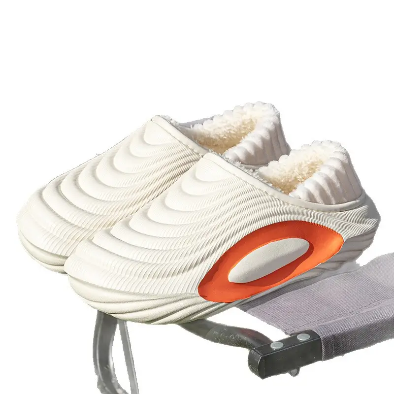 Warm Slippers with Cotton Lining for Women, New Winter Non-Slip Waterproof Plush Home Slippers with a Soft Feel, Maternity Shoes for Men - Image 25