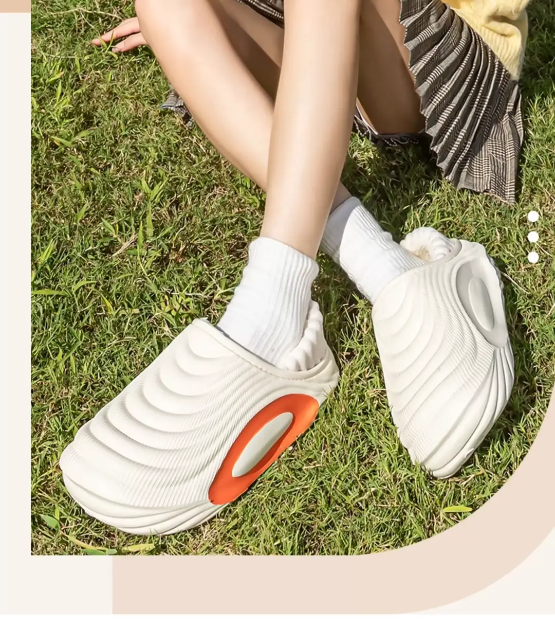 Warm Slippers with Cotton Lining for Women, New Winter Non-Slip Waterproof Plush Home Slippers with a Soft Feel, Maternity Shoes for Men — feature 2