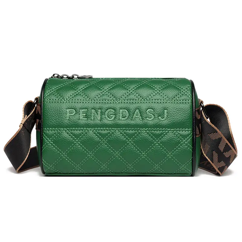 Black Quilted Crossbody Bag for Women Boston Design - Image 8