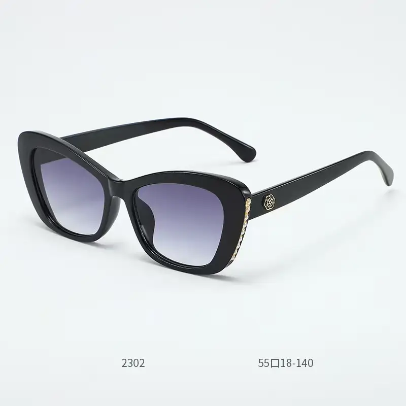 Cat's Eye Pearl Sunglasses Anti-UV Casual European American - Image 10