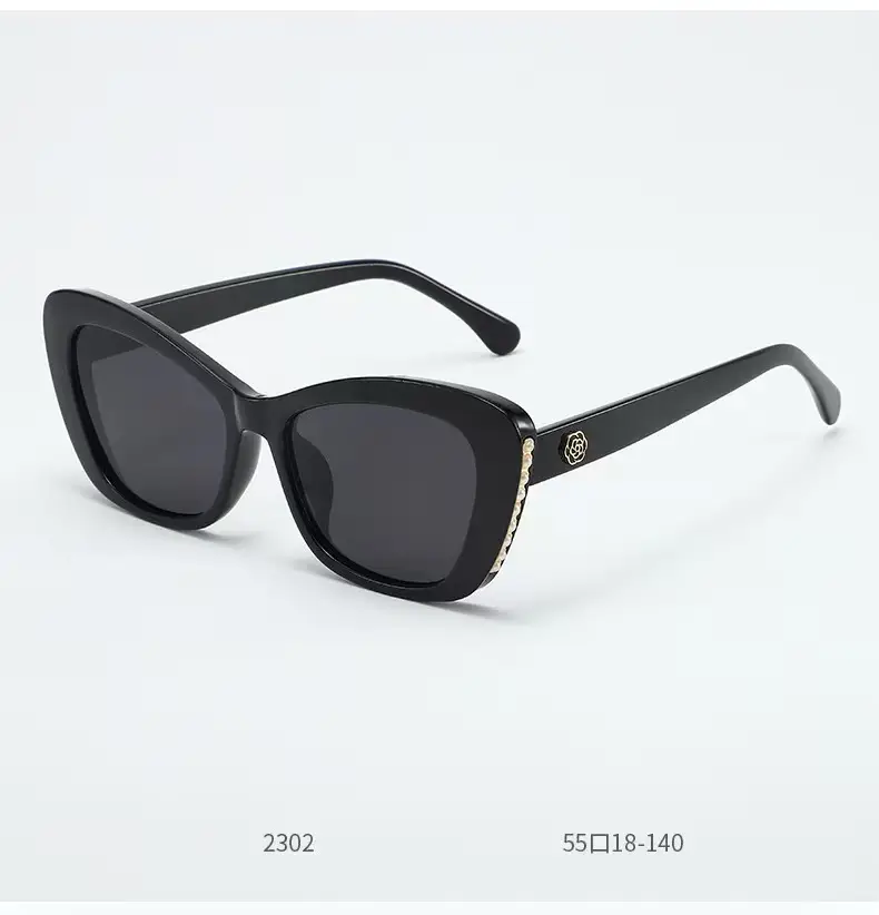 Cat's Eye Pearl Sunglasses Anti-UV Casual European American — feature 11