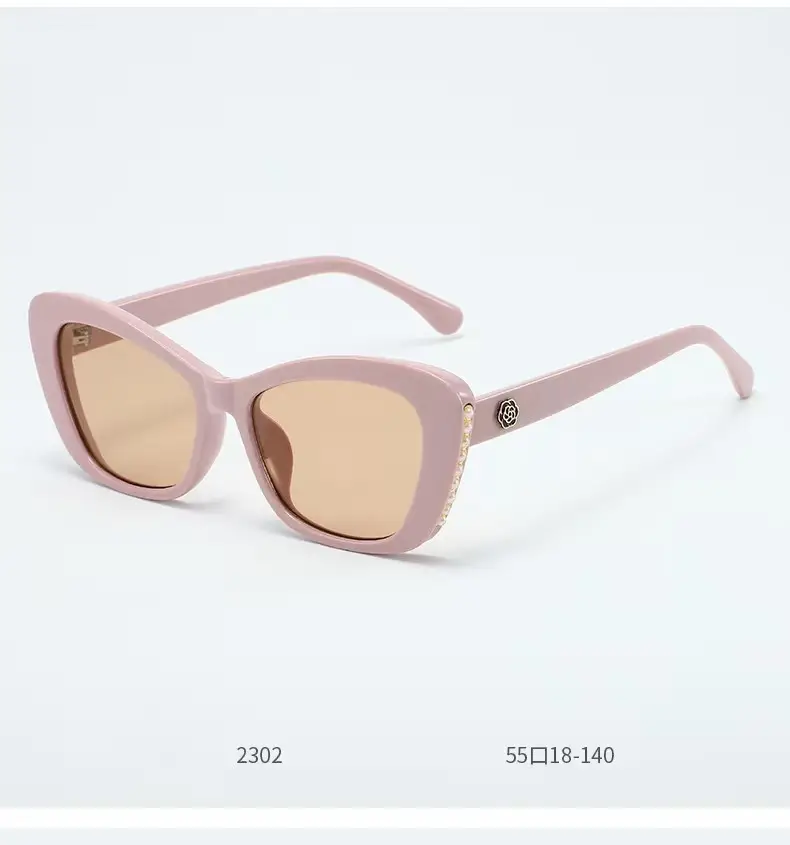 Cat's Eye Pearl Sunglasses Anti-UV Casual European American — feature 13