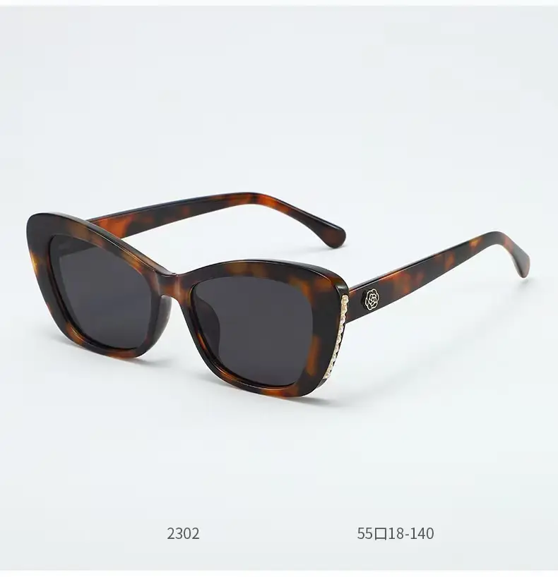 Cat's Eye Pearl Sunglasses Anti-UV Casual European American — feature 14