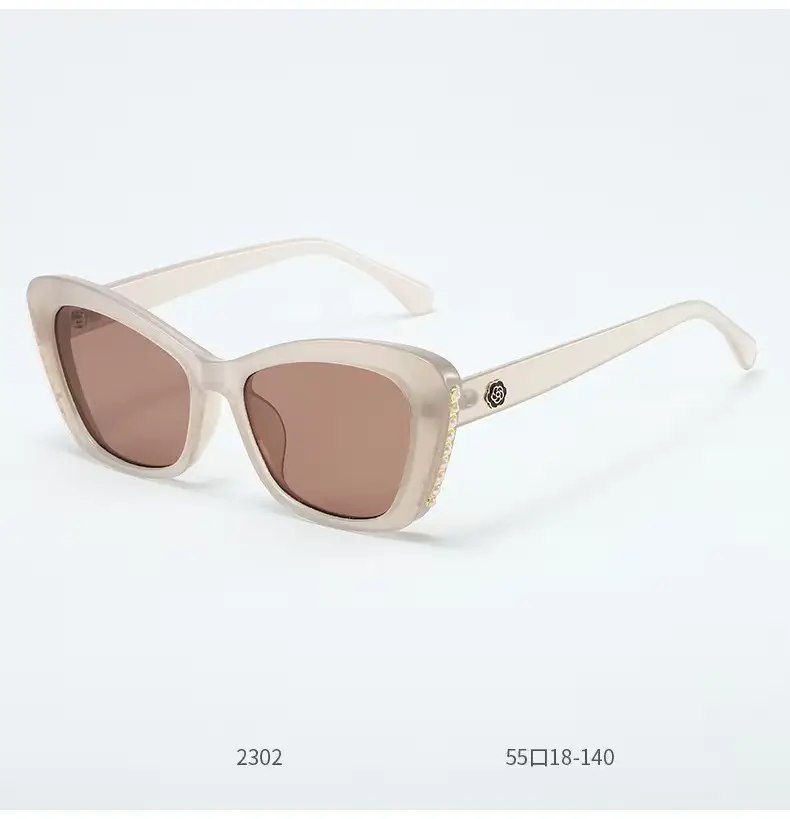 Cat's Eye Pearl Sunglasses Anti-UV Casual European American — feature 16