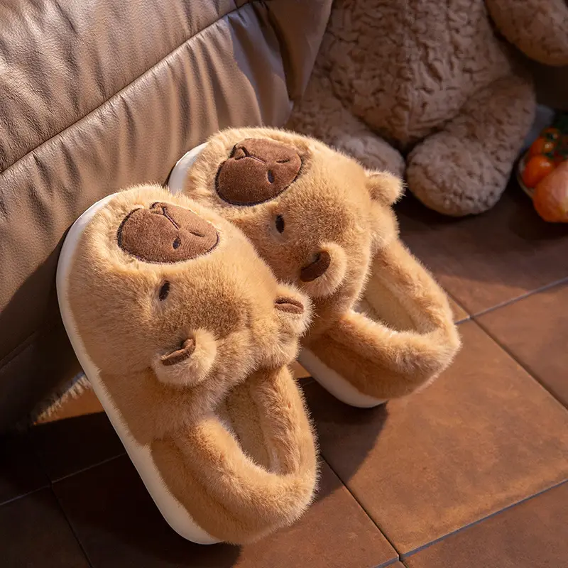 2025 New Kapibara Cotton Slippers for Women - Image 5