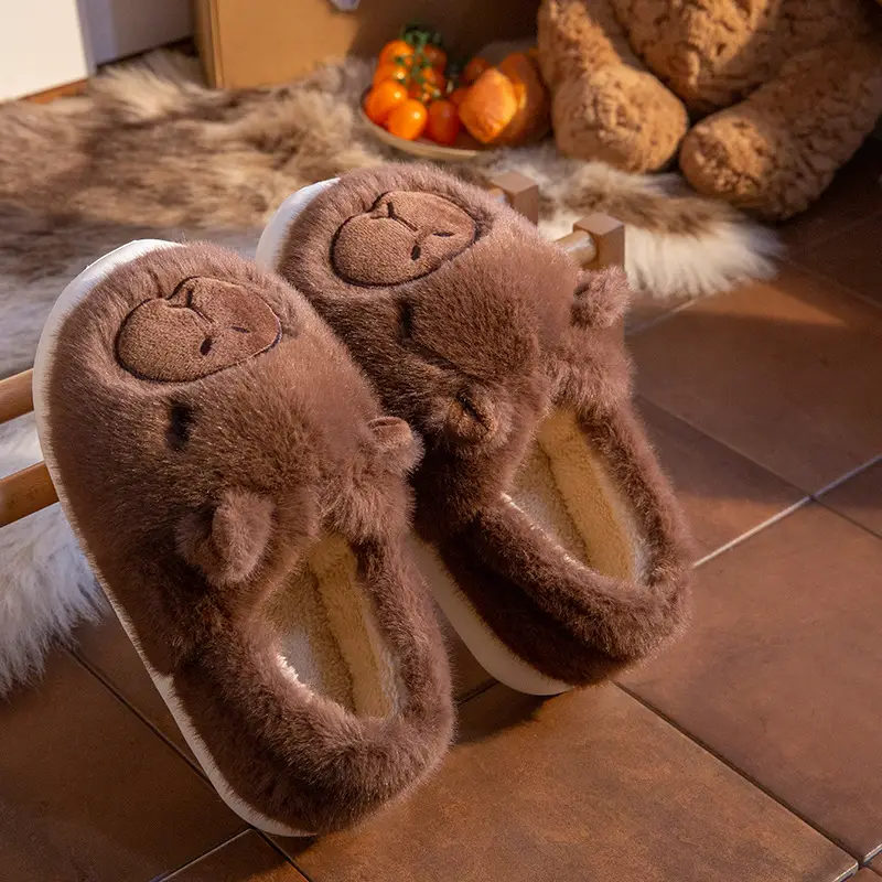 2025 New Kapibara Cotton Slippers for Women - Image 2