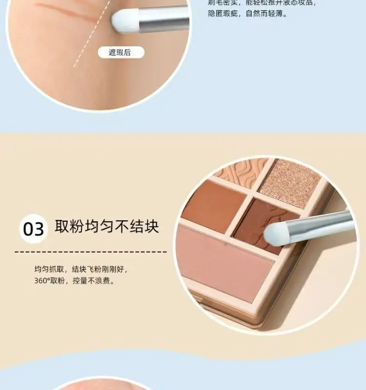 12-Piece Makeup Brush Set for Eyes, Lips, Nose & Detail Work β feature 11
