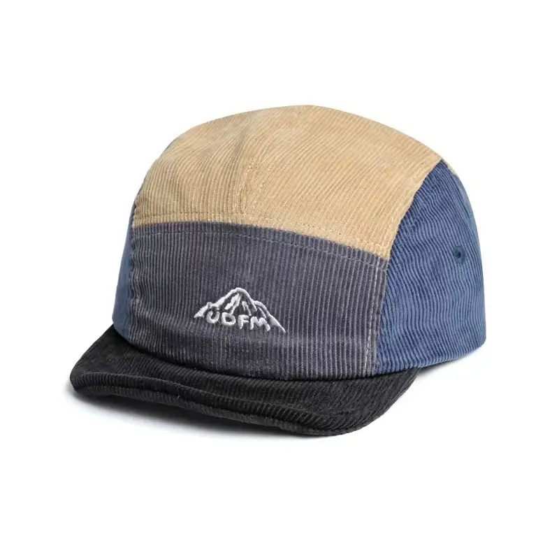 Men's Color-Blocked Baseball Cap Spring Summer Face-Slimming