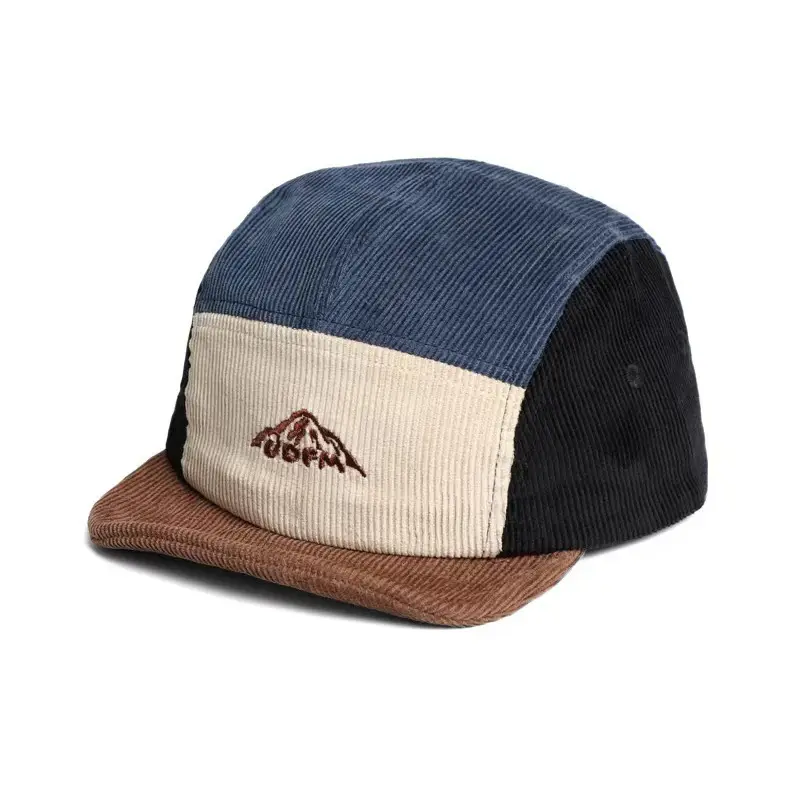 Men's Color-Blocked Baseball Cap Spring Summer Face-Slimming