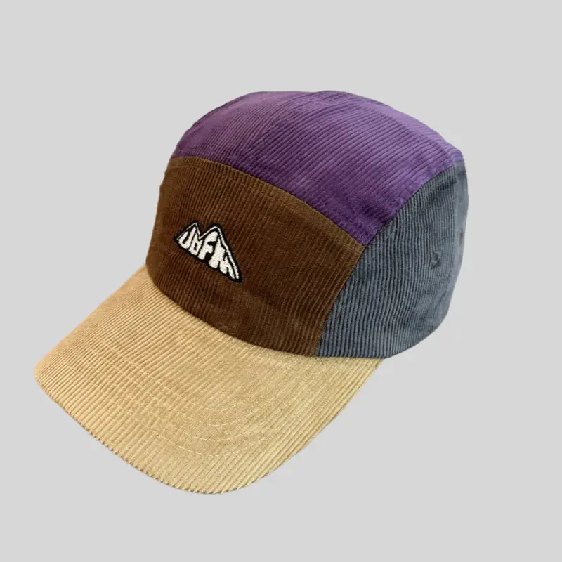 Men's Color-Blocked Baseball Cap Spring Summer Face-Slimming