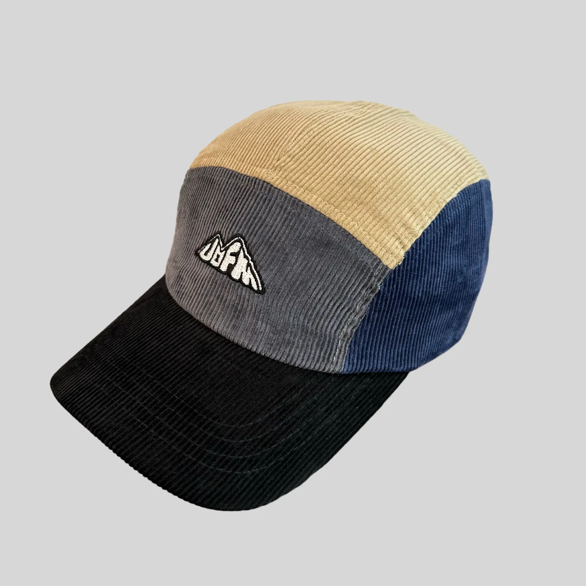 Men's Color-Blocked Baseball Cap Spring Summer Face-Slimming