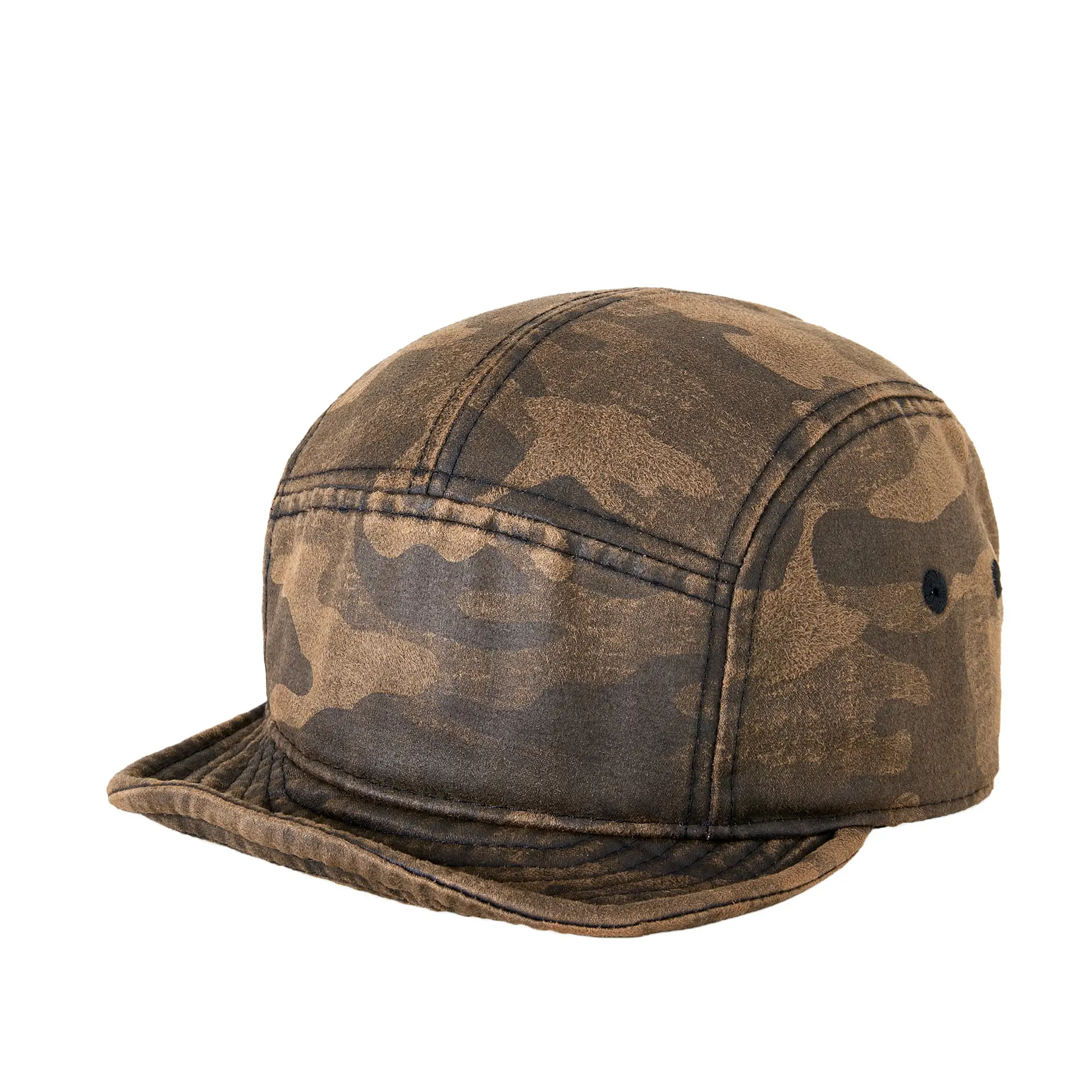 Men's Soft Cotton Camouflage Sun Hat with Breeze Vent - Image 10