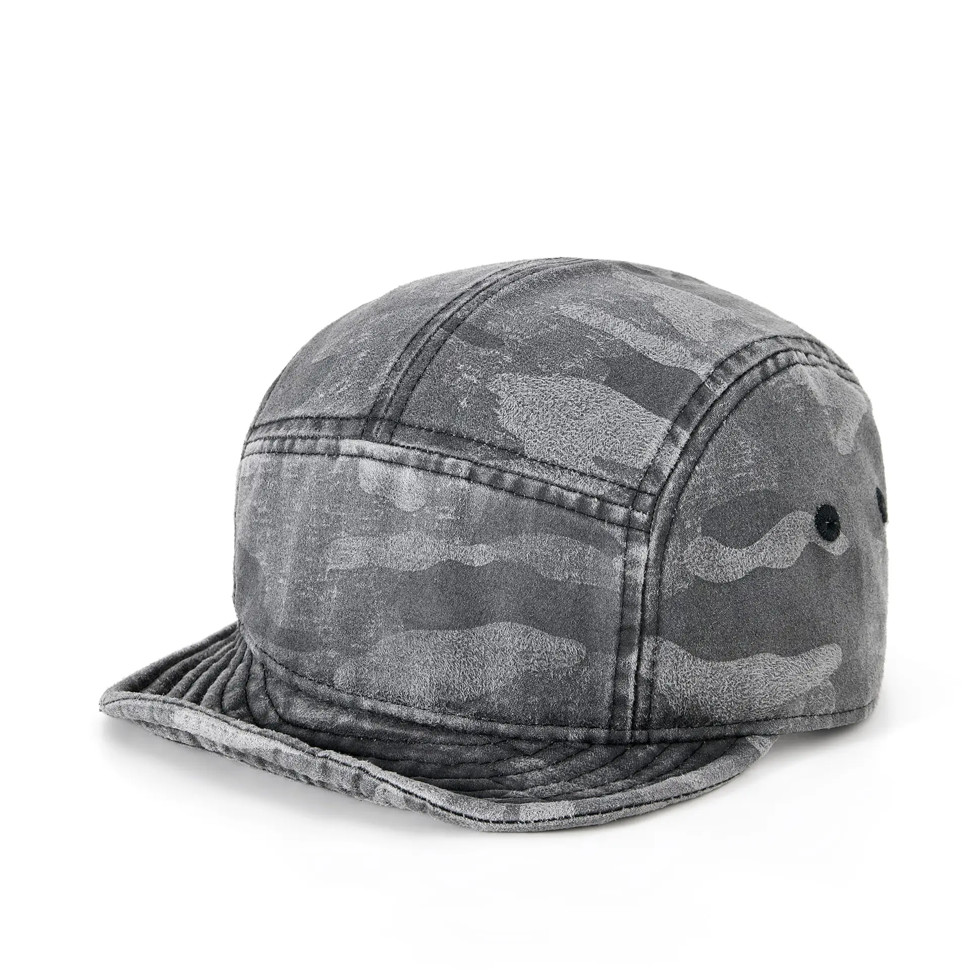 Men's Soft Cotton Camouflage Sun Hat with Breeze Vent - Image 2