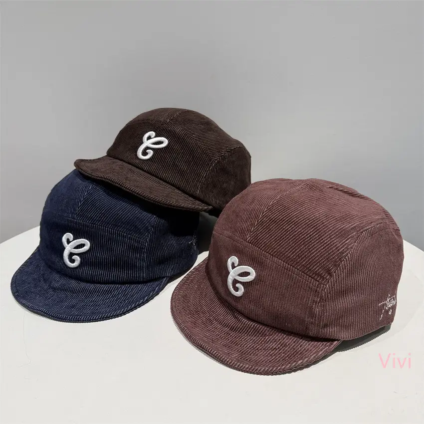 Black Embroidered Baseball Cap for Men Women Autumn Winter - Image 7