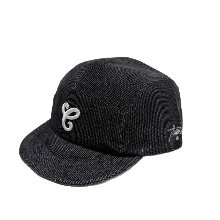 Black Embroidered Baseball Cap for Men Women Autumn Winter - Image 8