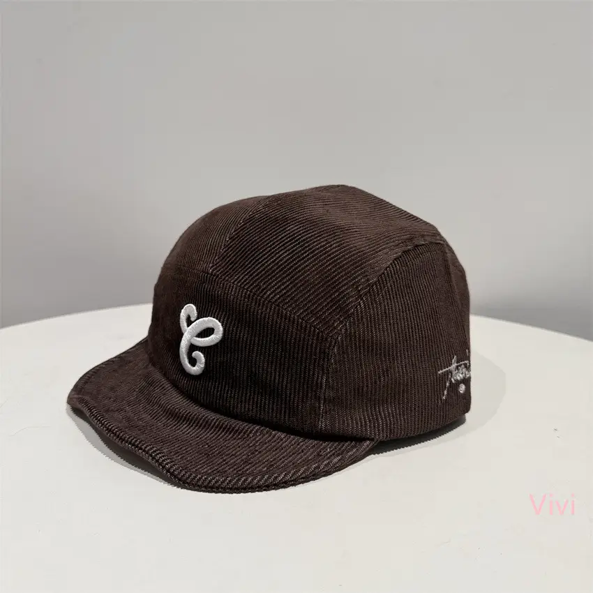 Black Embroidered Baseball Cap for Men Women Autumn Winter - Image 3