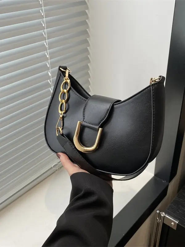 2026 Women's Tan Zipper Crossbody Bag - Image 8
