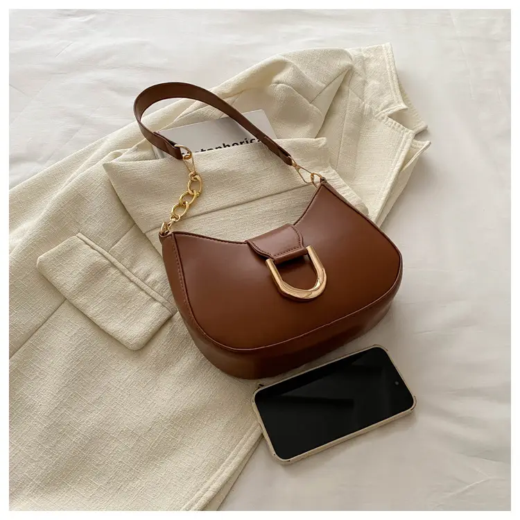 2026 Women's Tan Zipper Crossbody Bag — feature 11