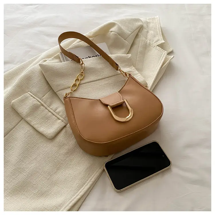 2026 Women's Tan Zipper Crossbody Bag — feature 20