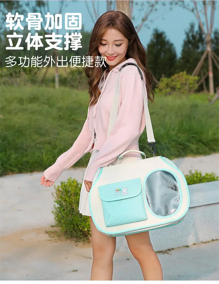 Portable Cat & Pet Carrier Bag for Car and Outdoor Use — feature 7