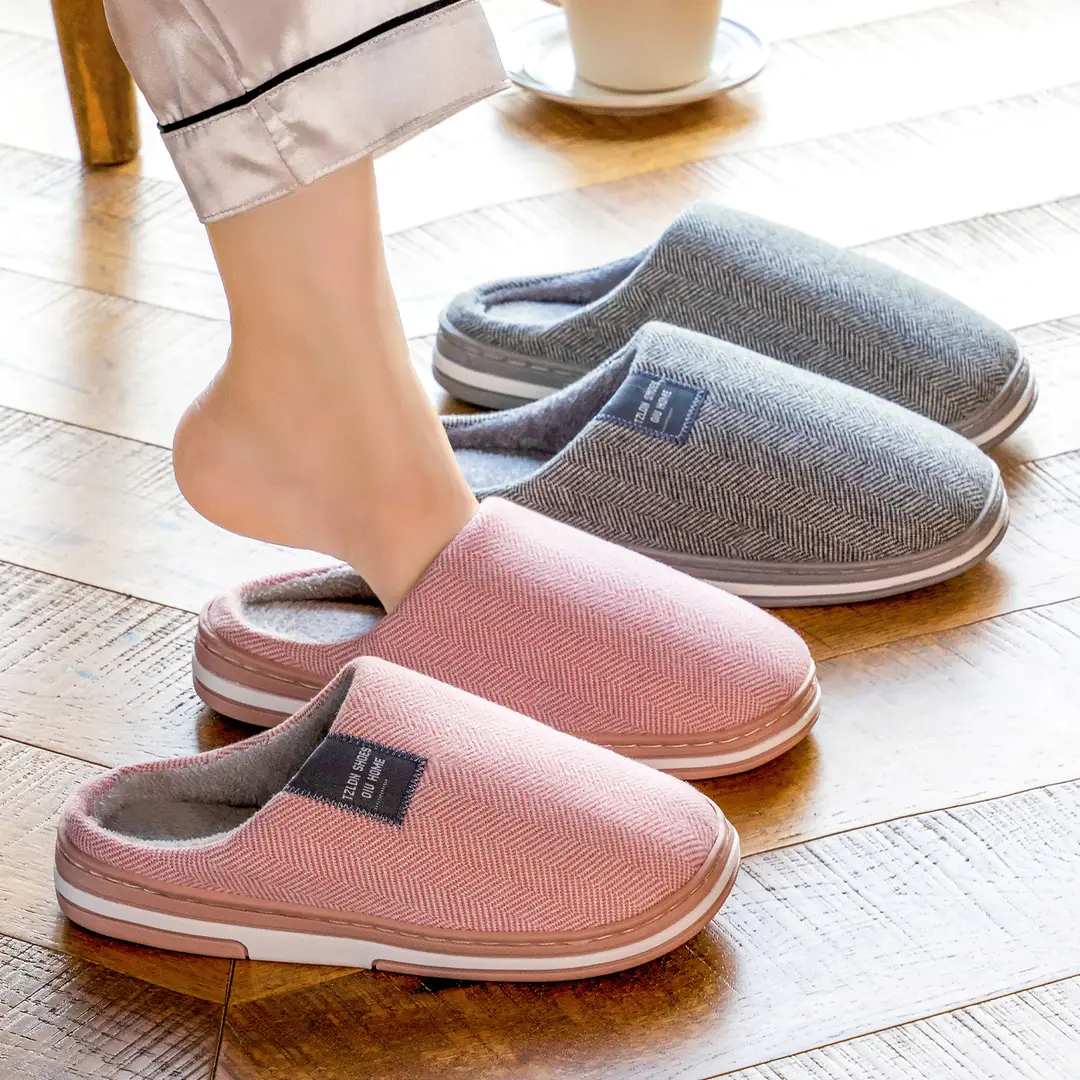 Lidani Cotton Slippers for Women, Winter 2026 New Model, Indoor Home Warm Antibacterial Slippers for Men, Household Use for Men - Image 7
