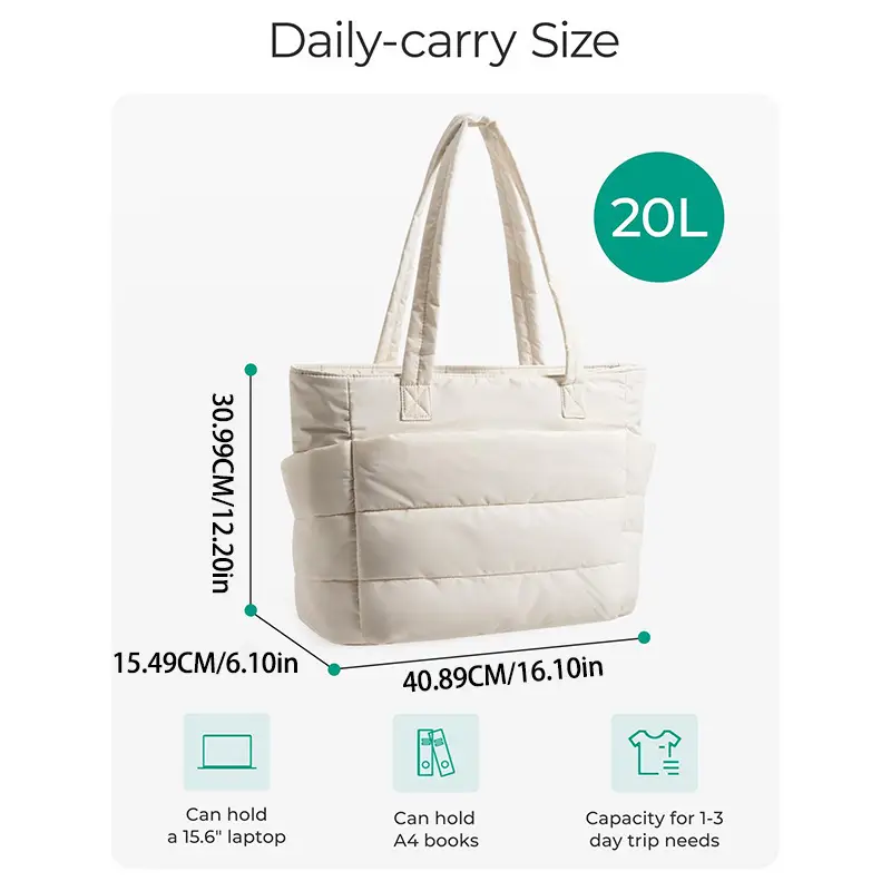 Large Capacity Cross-Border Women's Tote Bag Multi-Functional Storage Bag